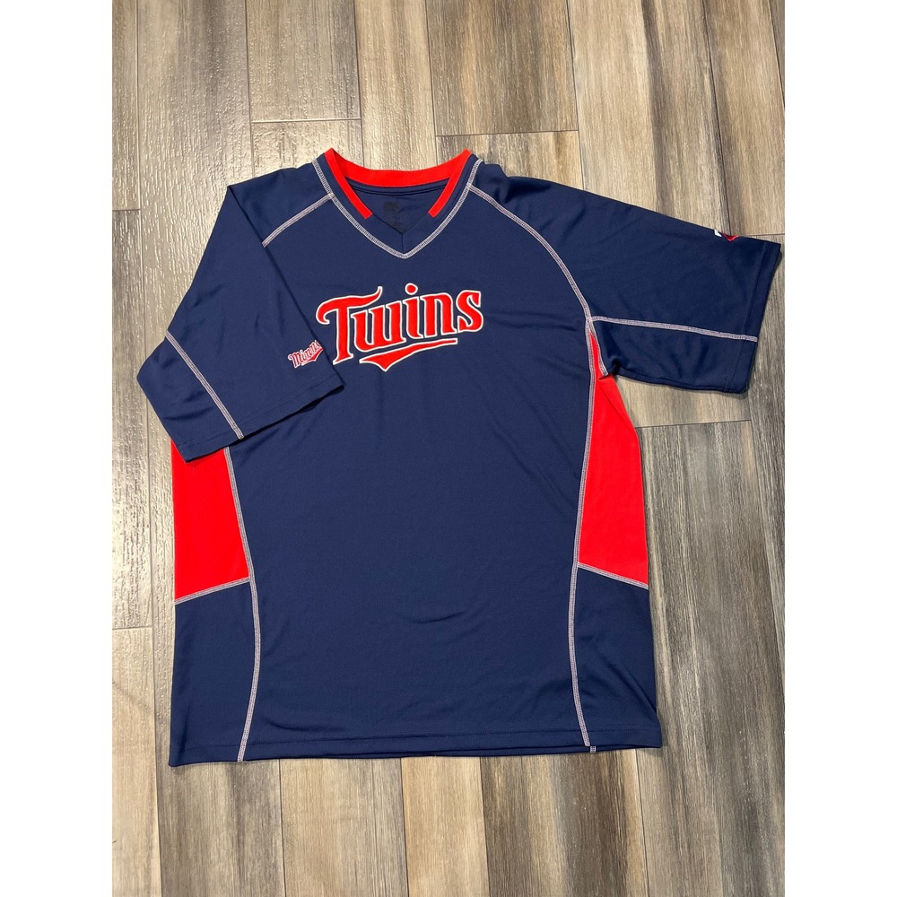 MLB Minnesota Twins VF Imagewear Shirt Men XL 2014 Baseball Jersey Tee